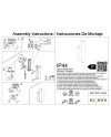ANTIGA * APLIQUE LED IP44 3000K 8W ORO